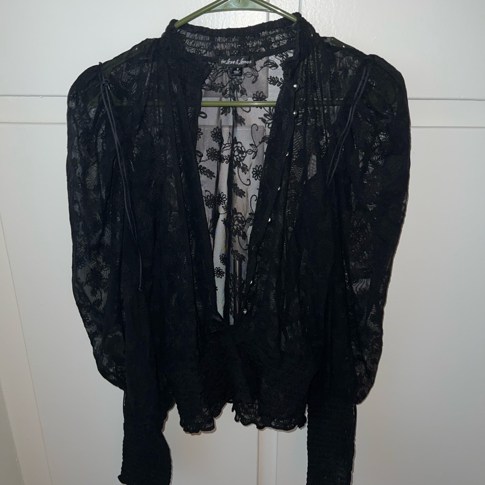 For Love and Lemons Blouse - Size Small - Picture 2 of 5